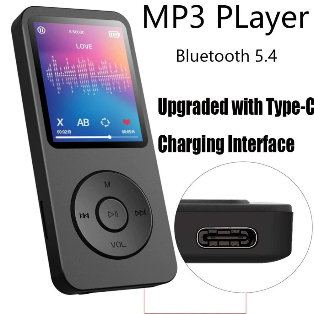 Bluetooth Speaker - Bluetooth 5.4 MP3 Player With Memory