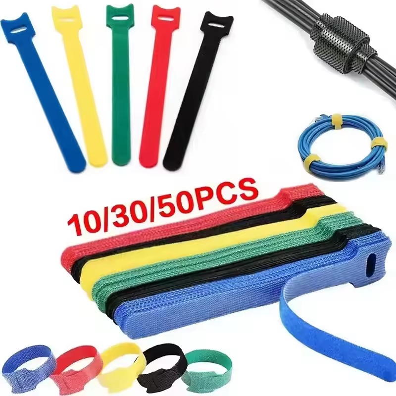 Cable Organizer - 10/30/50PCS USB Cable Organizer Winder Ties