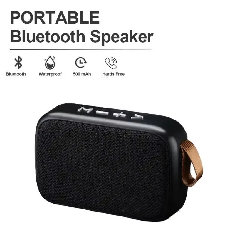 Bluetooth Speaker - Portable Wireless Soundbar ABS Environmentally Friendly