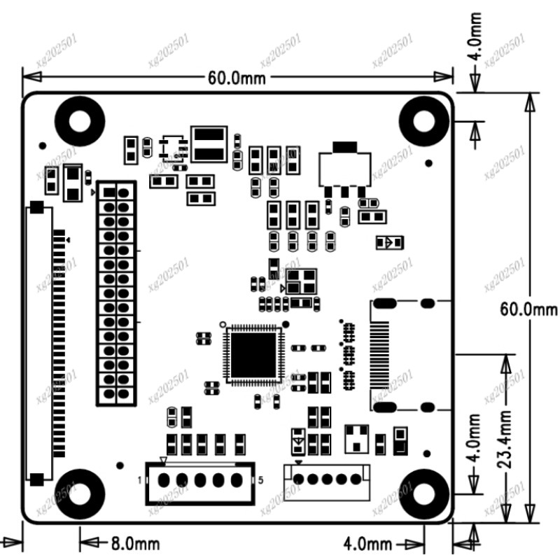 Hdmi Adapter - Custom LT2611UXC 4K/30Hz High Definition LVDS