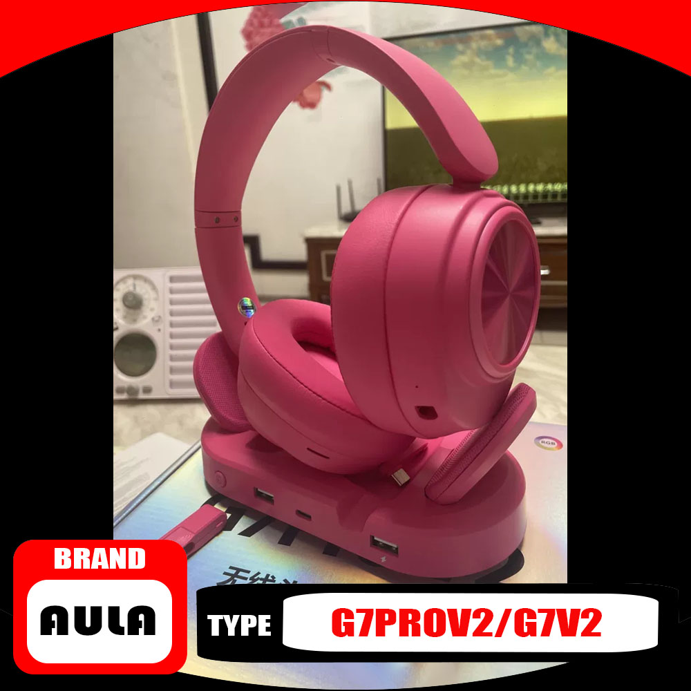 Headphones Wireless - AULA G7 Pro V2 Over-Ear Headphones