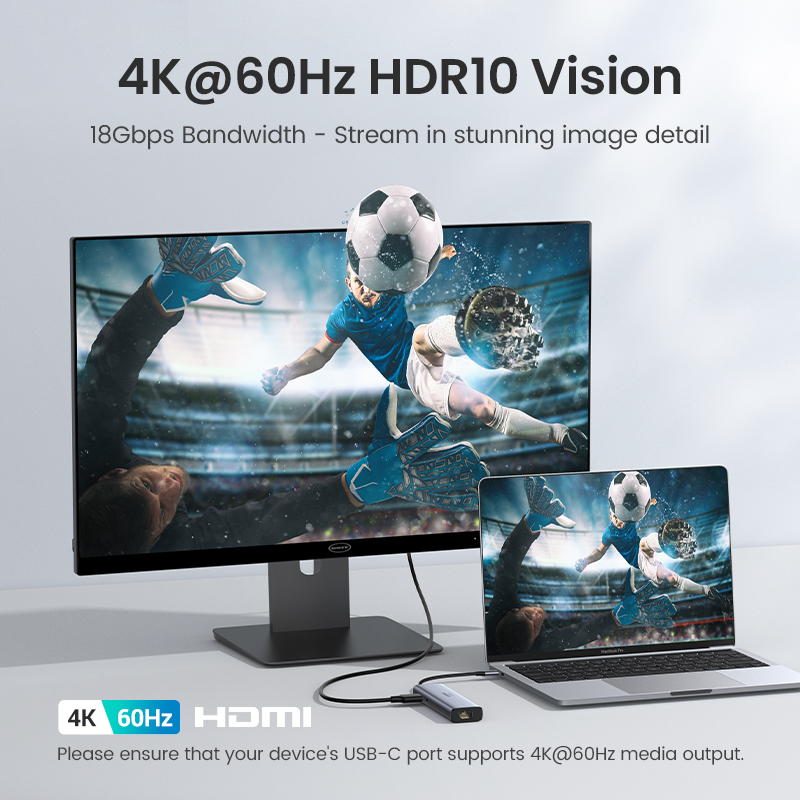 UGREEN USB C HUB 4K60Hz 7-in-1 - огляд і ціна Hdmi Adapter