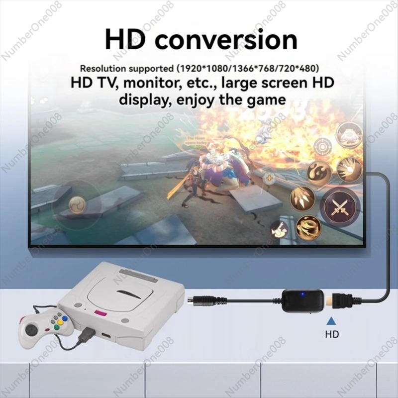 HDMI Converter Cable for Sega  - огляд і ціна Hdmi Adapter