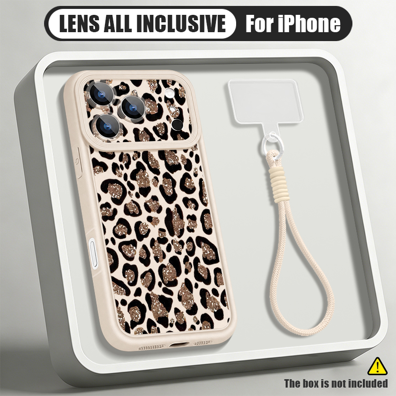 Brown Leopard Printed Lanyard  - огляд і ціна Usb Charger