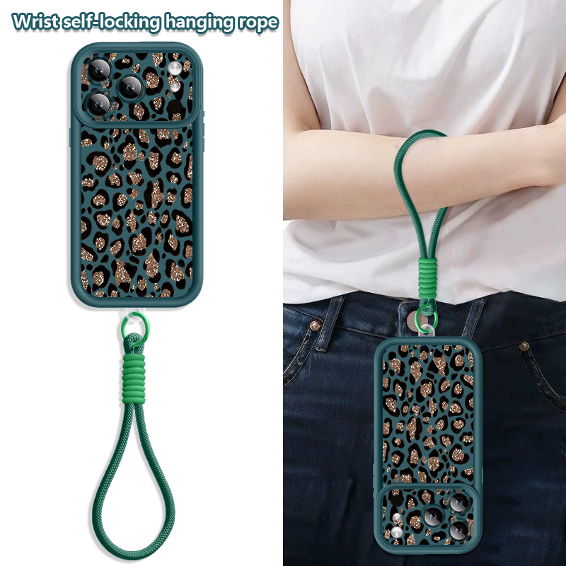 Brown Leopard Printed Lanyard  - огляд і ціна Usb Charger