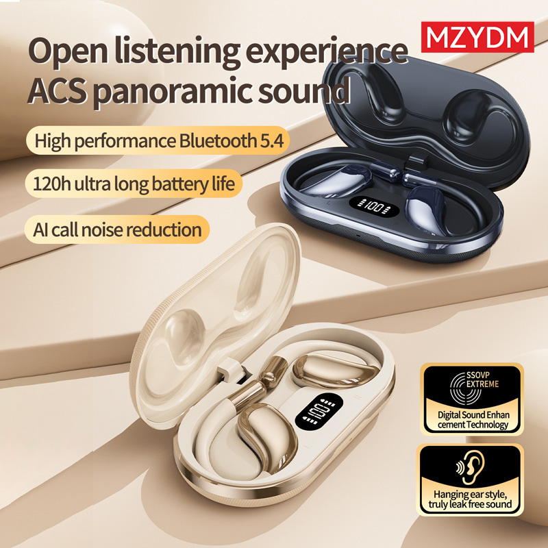 MZYDM Open Ear Clip Earbuds Wi - огляд і ціна Headphones Wireless