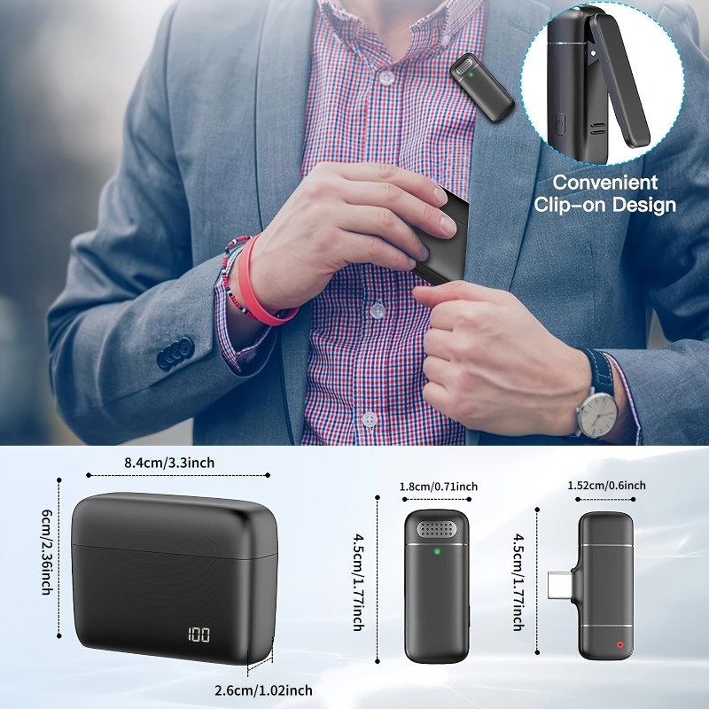 Wireless Lavalier Microphone w - огляд і ціна Usb Charger
