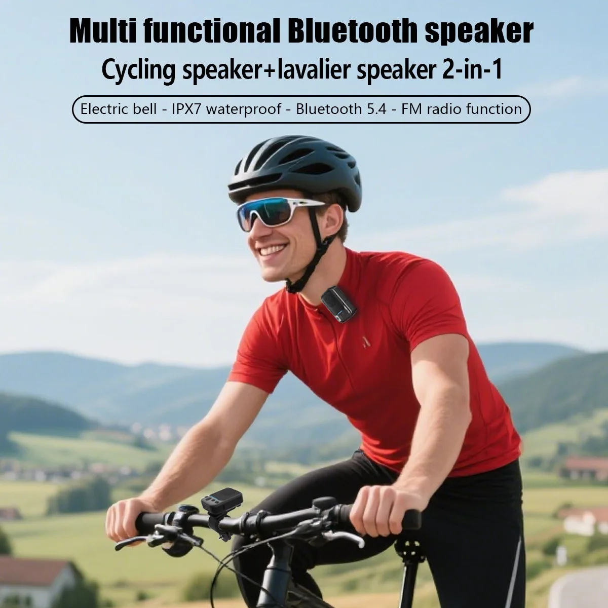 Mini Bike Wireless Speaker Blu - огляд і ціна Bluetooth Speaker