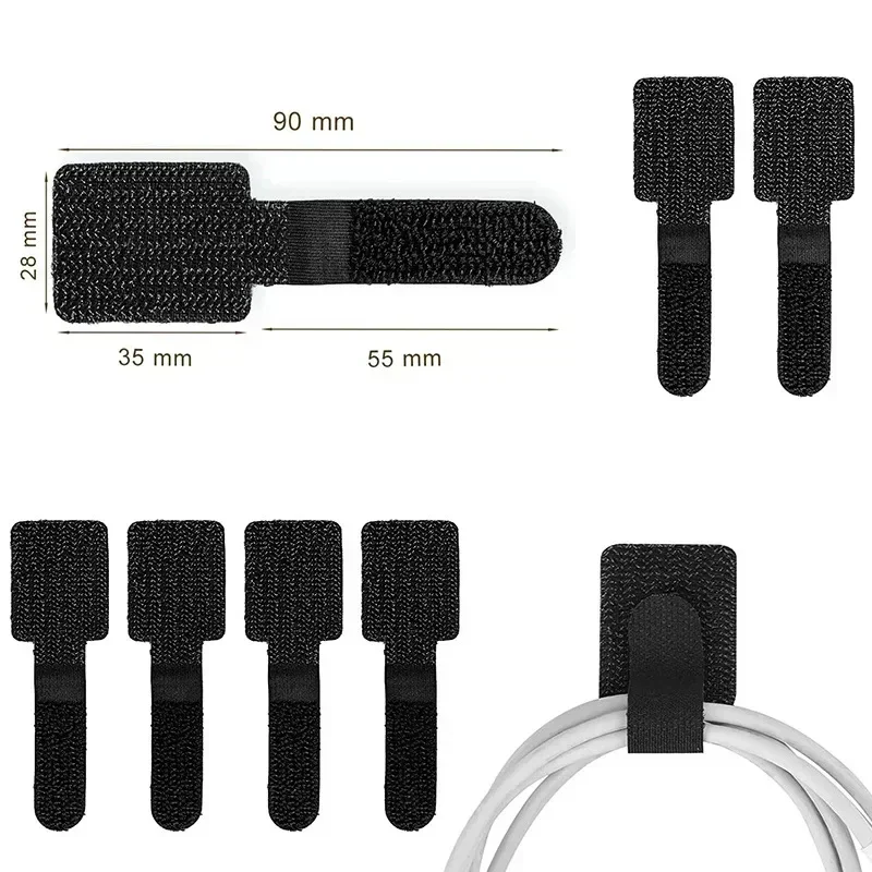 New Reusable Cable Ties Velcro - огляд і ціна Cable Organizer