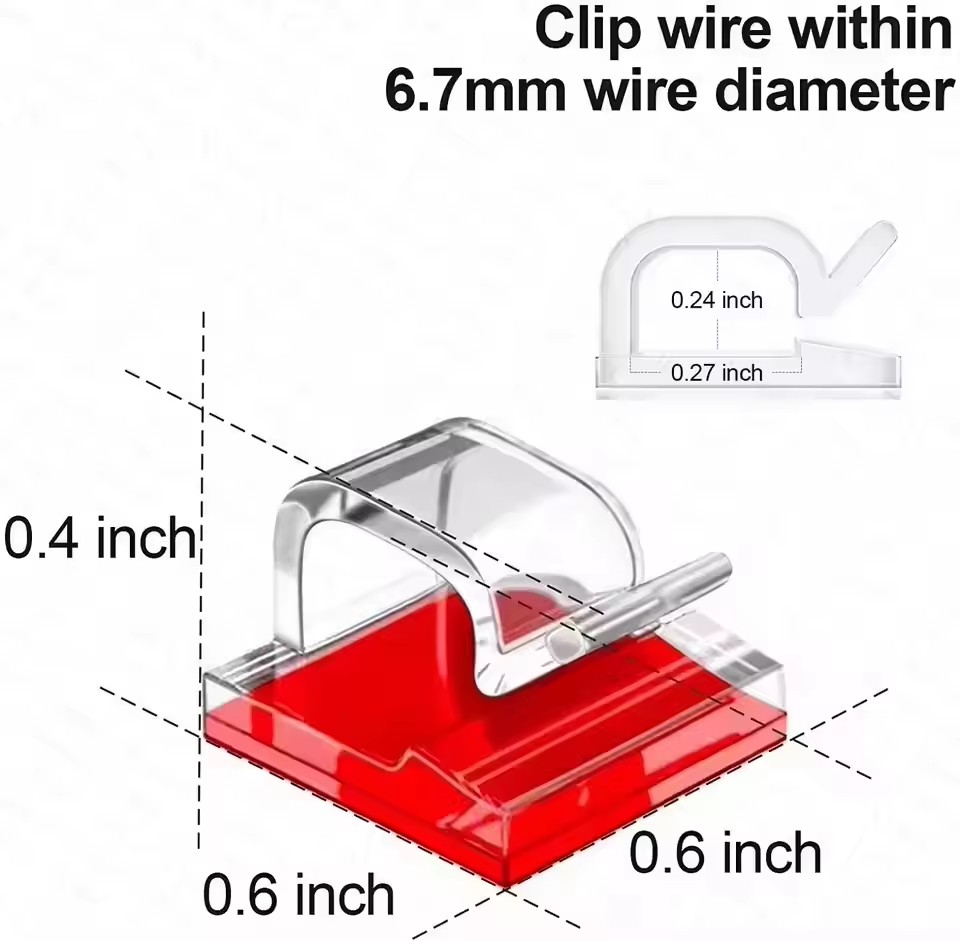 10/20/50PCS Cable Organizer Cl - огляд і ціна Cable Organizer
