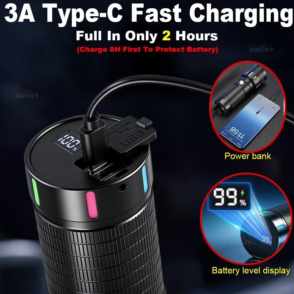 80000CD Most Powerful LED Flas - огляд і ціна Power Bank