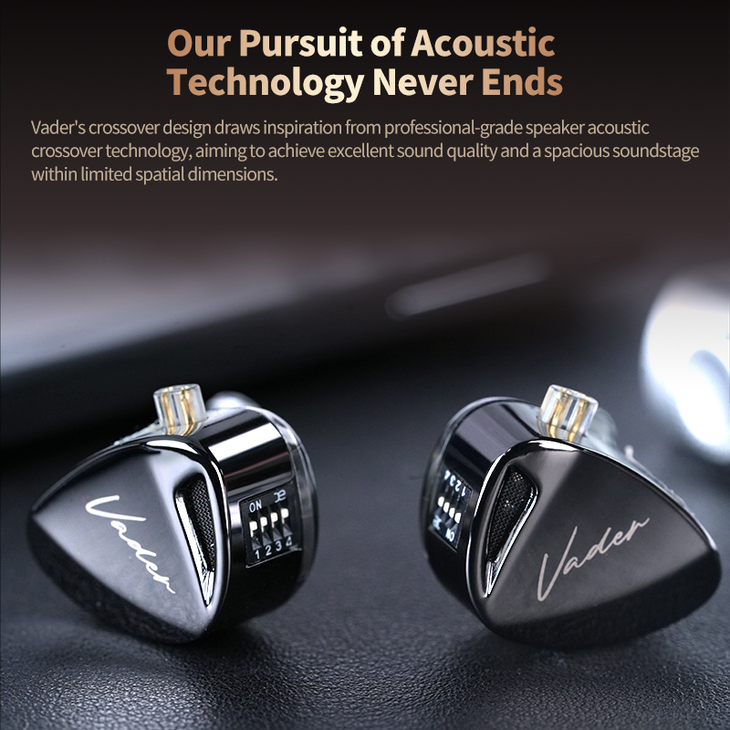 KZ Vader 3 Dynamic Driver IEM  - огляд і ціна Headphones Wireless